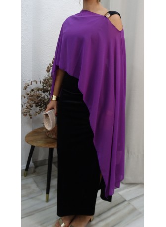 Capa  Color Púrpura para Invitada  o Fiesta