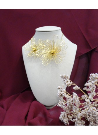 Collar Flores (Acero)