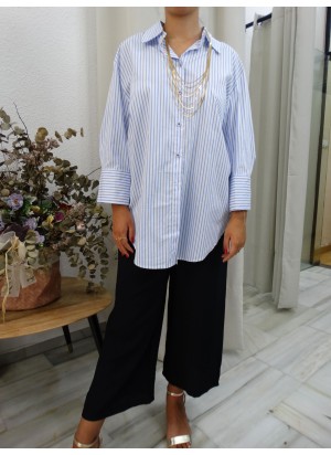 Camisa de rayas Oversize