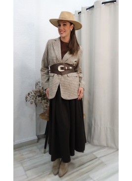 Chaqueta de Cuadros Príncipe de Gales de Airemoda