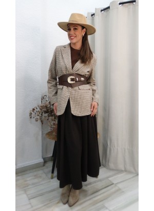 Chaqueta de Cuadros Príncipe de Gales de Airemoda